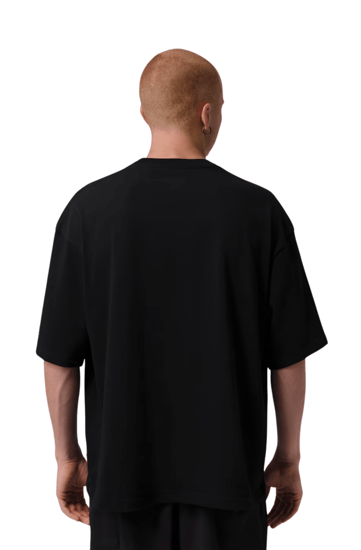 Camiseta Jordan Flight Oversized Preto - NewSkull