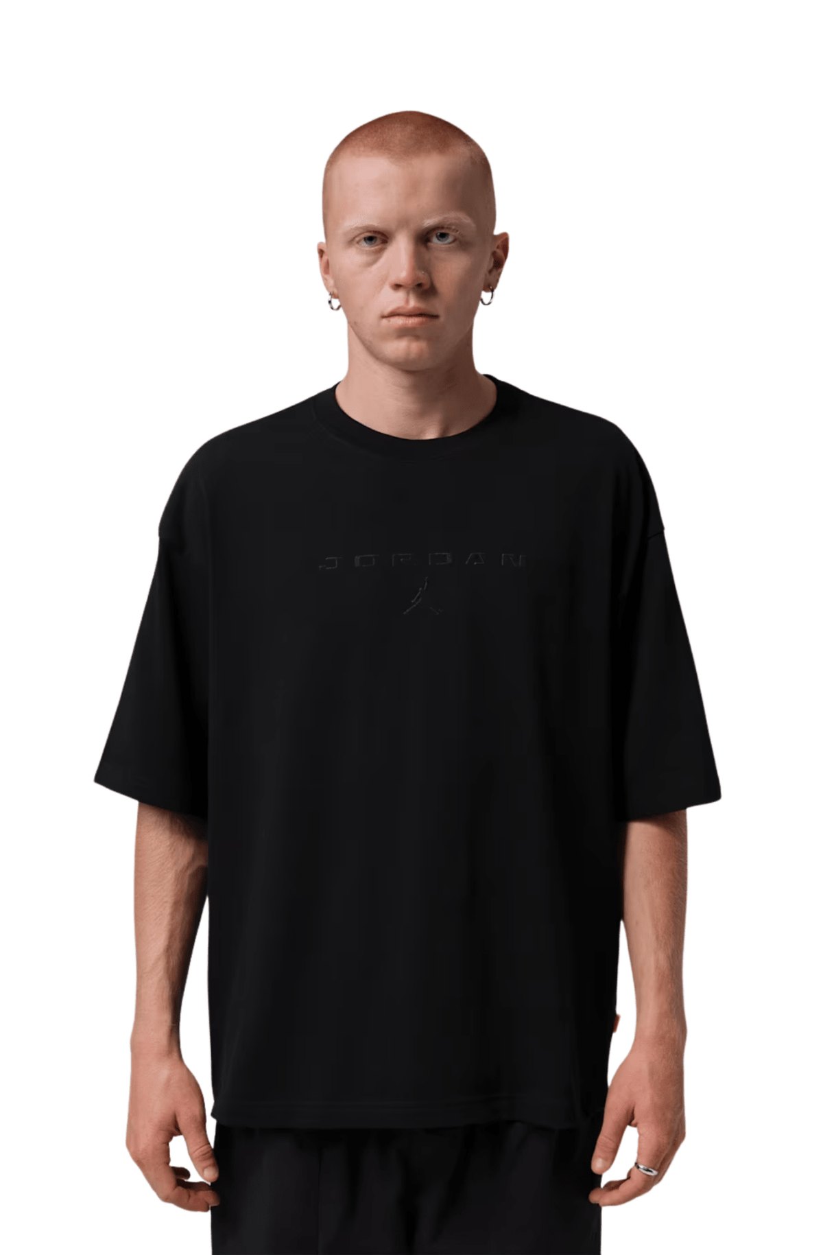 Camiseta Jordan Flight Oversized Preto - NewSkull