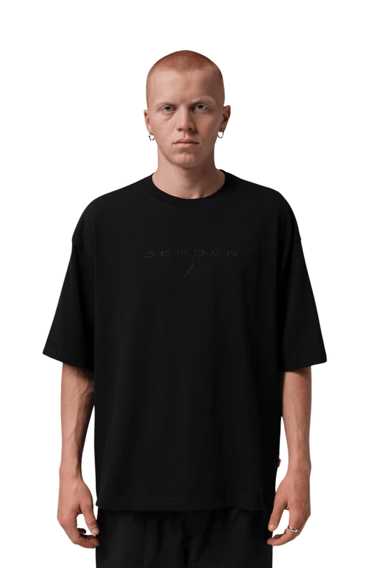 Camiseta Jordan Flight Oversized Preto - NewSkull