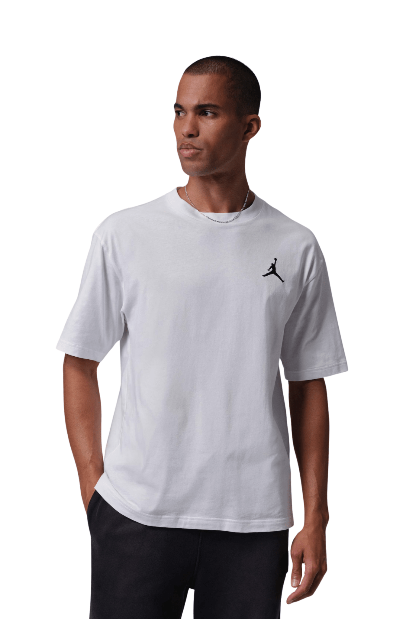 Camiseta Jordan Jumpman Crew Masculino Branco - NewSkull