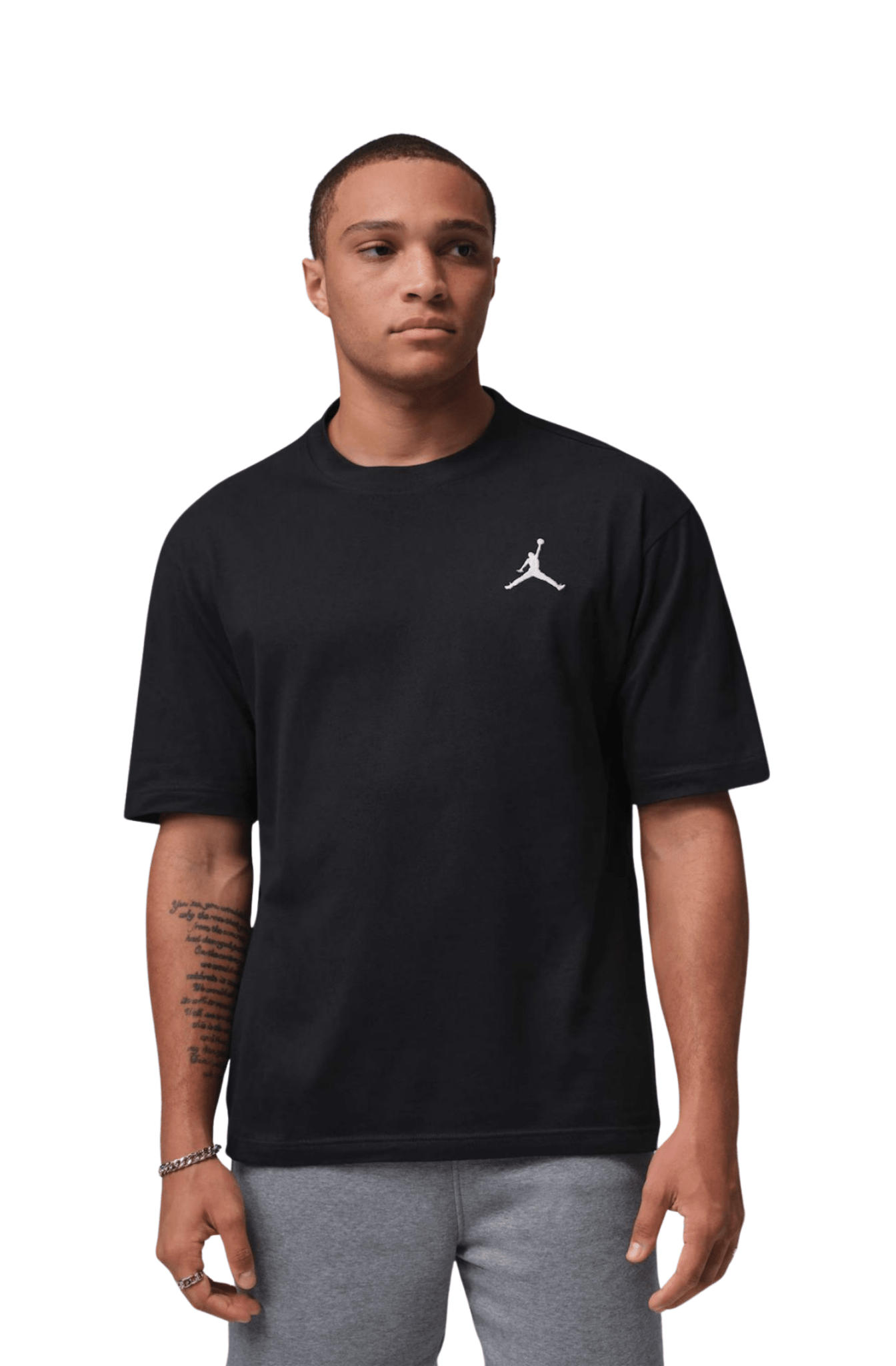 Camiseta Jordan Jumpman Crew Masculino Preto - NewSkull