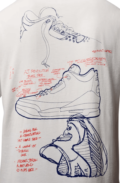 Camiseta Jordan Rare Air Crew Masculino Branco - NewSkull