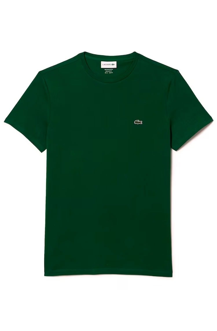 Camiseta Lacoste Masculino Algodão Pima Verde - NewSkull