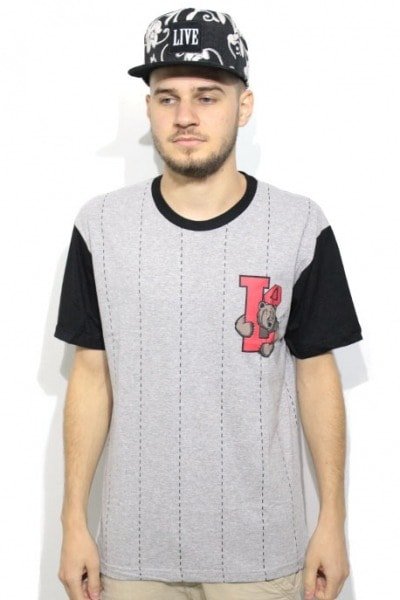 Camiseta Live Skateboards Bear Preta - NewSkull