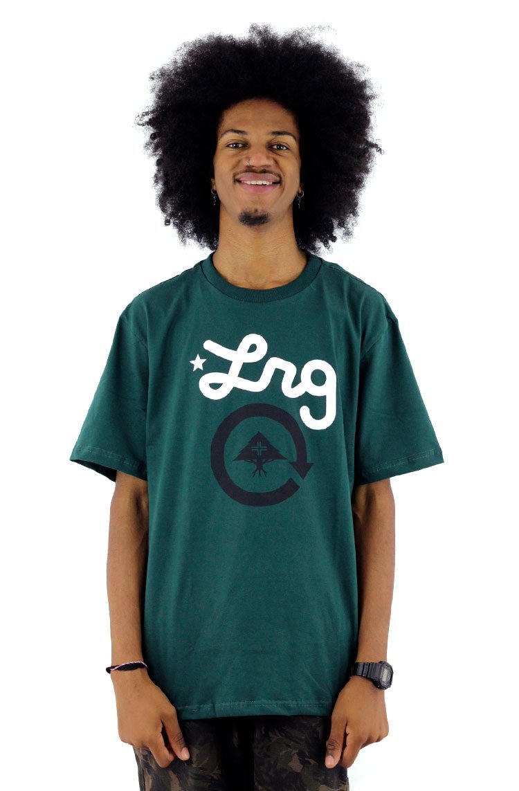 Camiseta LRG Cycle Logo Verde - NewSkull