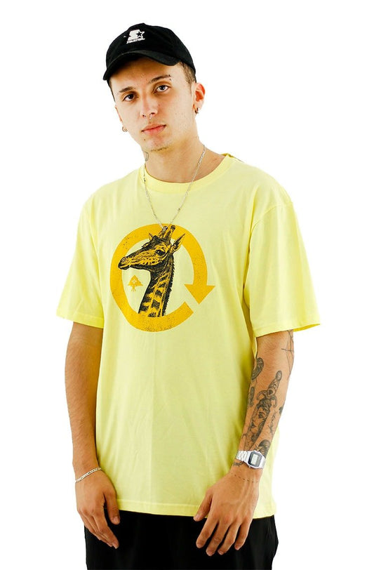 Camiseta LRG Giraffe Amarela - NewSkull