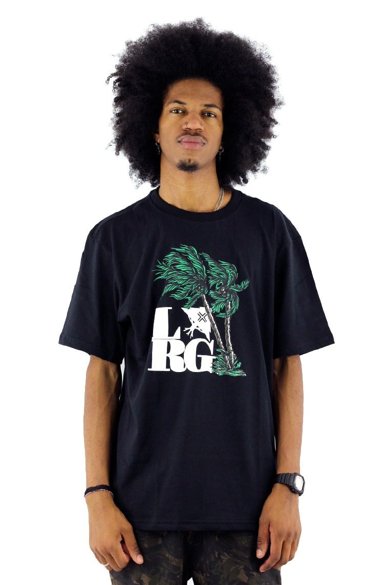Camiseta LRG Gusty Palms Preta - NewSkull