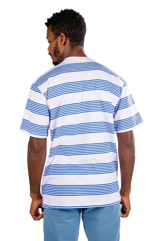 Camiseta LRG Harvest Branca/Azul - NewSkull