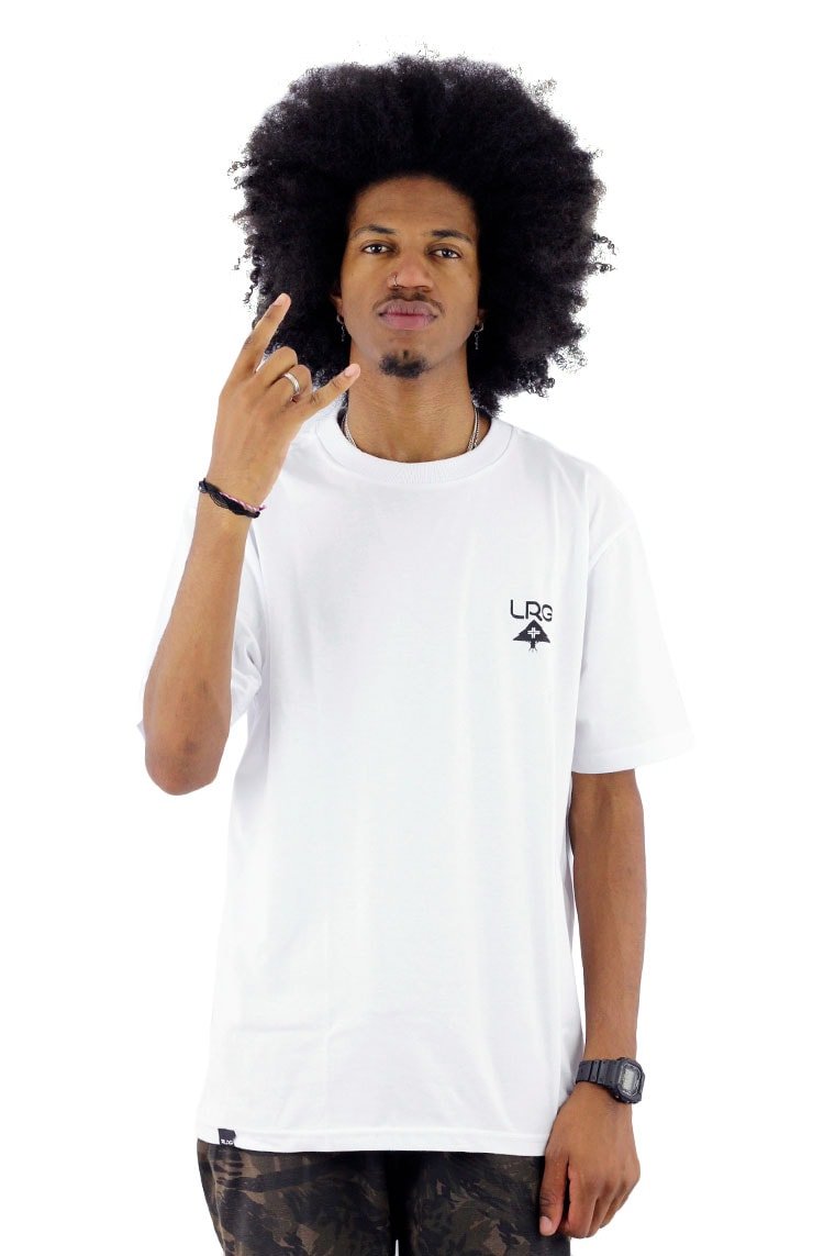 Camiseta LRG Logo Branca - NewSkull