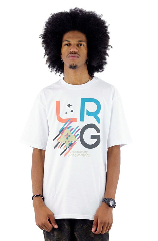 Camiseta LRG Stacked Branco - NewSkull
