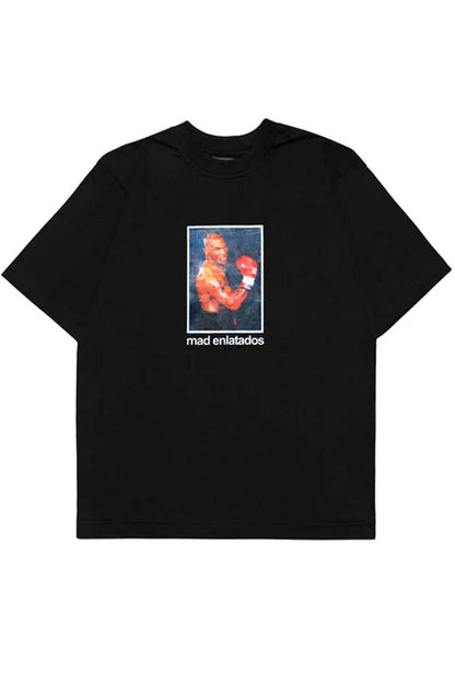 Camiseta MAD Enlatados Mike Tyson Preto - NewSkull
