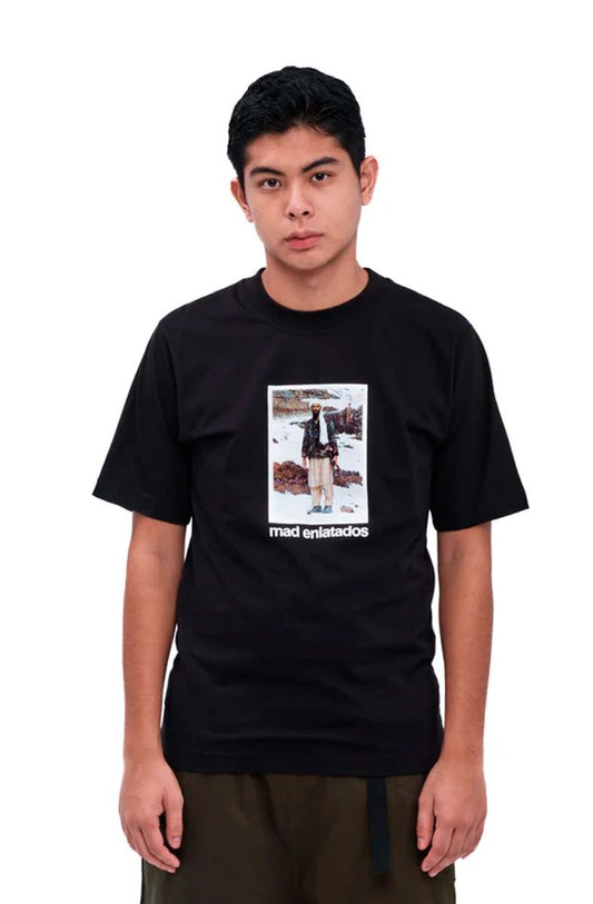 Camiseta MAD Enlatados Osama Preto - NewSkull