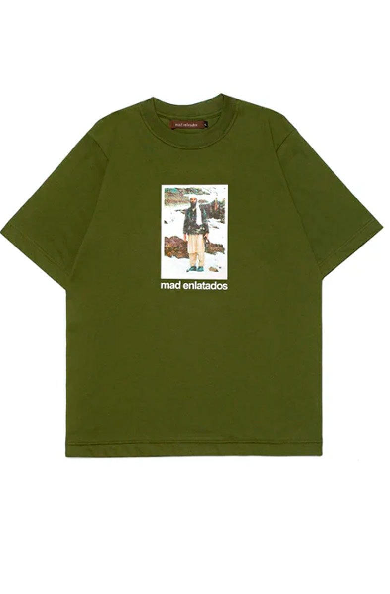 Camiseta MAD Enlatados Osama Verde - NewSkull
