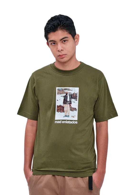 Camiseta MAD Enlatados Osama Verde - NewSkull