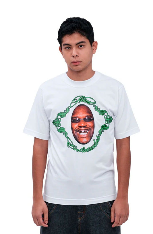Camiseta MAD Enlatados Shaquille Grillz Branco - NewSkull