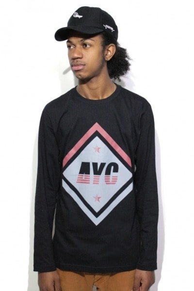 Camiseta Manga Longa Asphalt Yacht Club Aces Preto - NewSkull