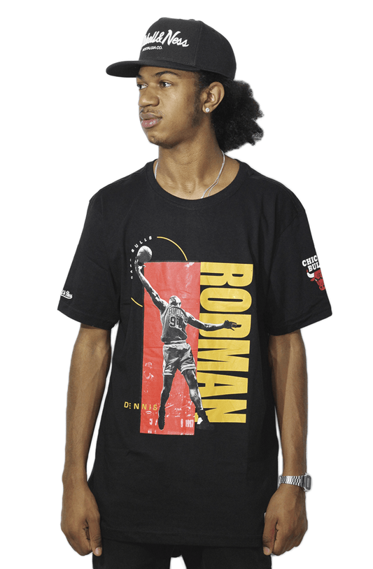 Camiseta Mitchell e Ness All Star Game Dennis Rodman Preto - NewSkull