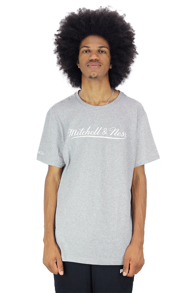 Camiseta Mitchell e Ness Classic CINZA - NewSkull