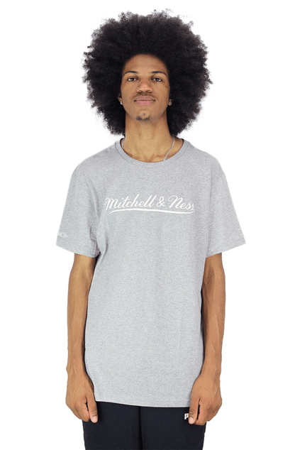 Camiseta Mitchell e Ness Classic CINZA - NewSkull