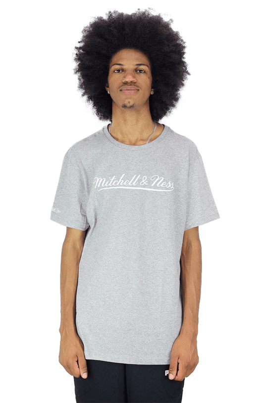 Camiseta Mitchell e Ness Classic CINZA - NewSkull