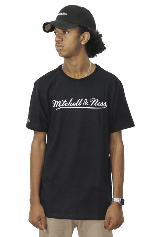 Camiseta Mitchell e Ness Classic Preto - NewSkull