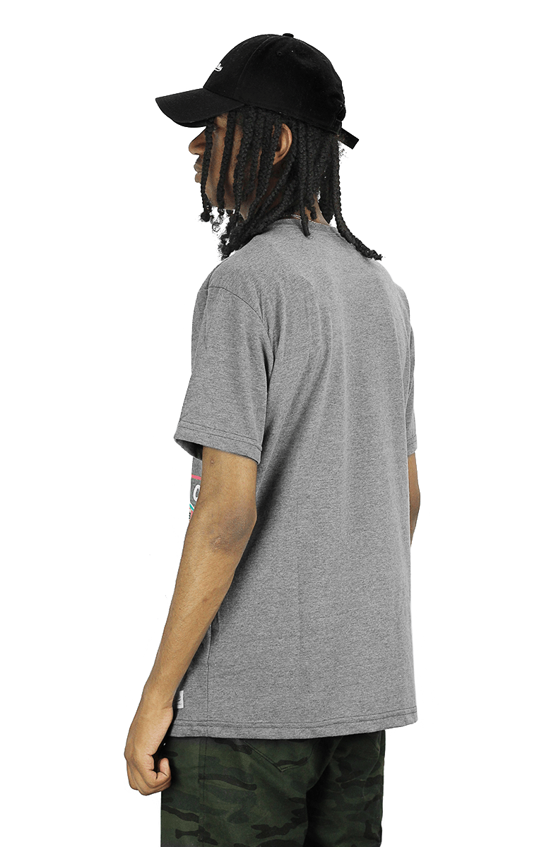 CAMISETA MITCHELL E NESS SAN ANTONIO SPURS DRIVE TO THE BASKET CINZA - NewSkull