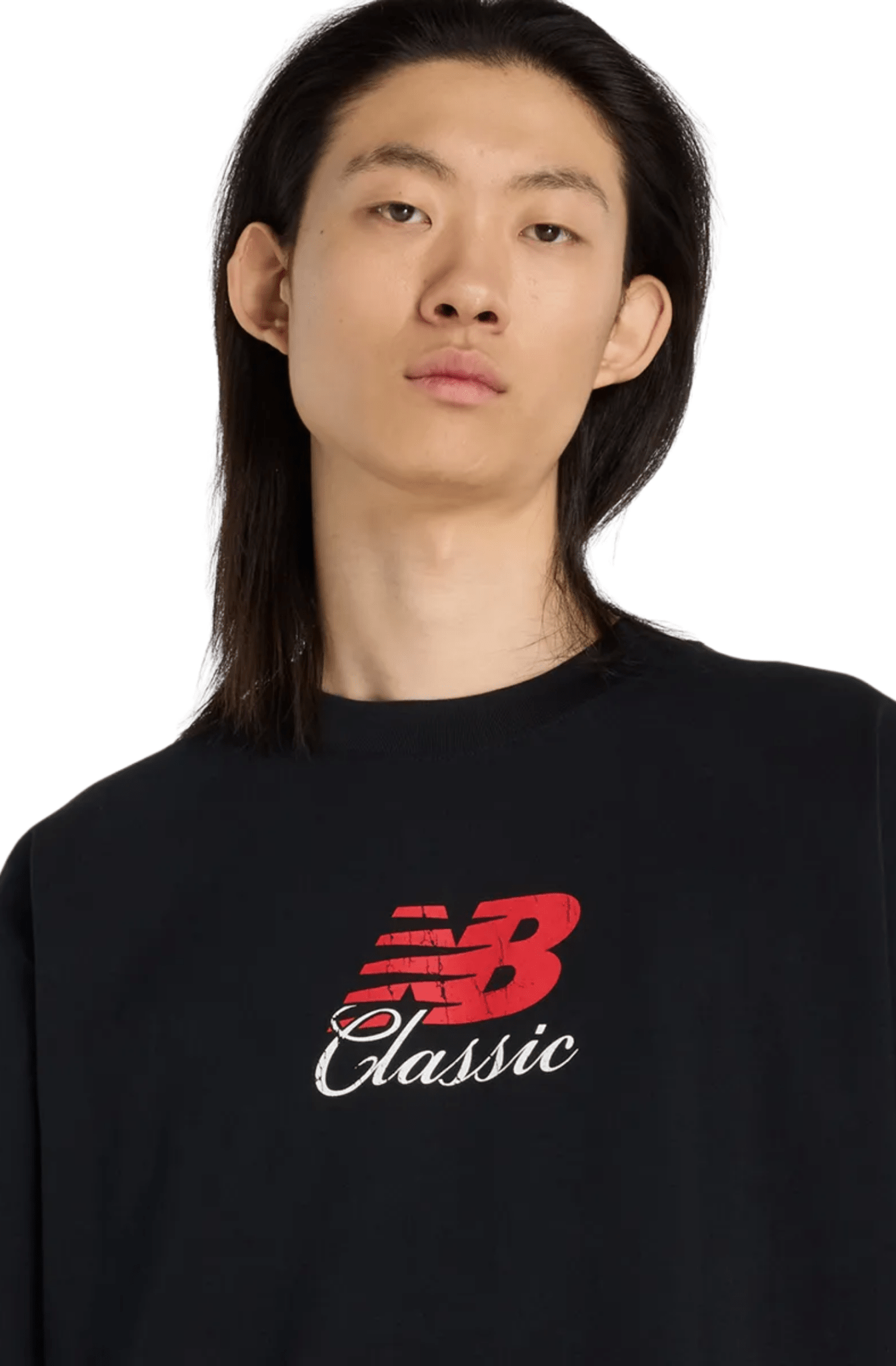 Camiseta New Balance Hoops Classic Masculino Preto - NewSkull