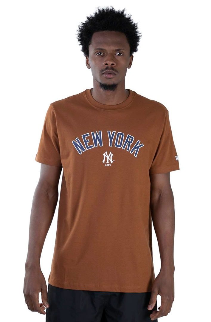 Camiseta NEW ERA MBL New York Yankees Marrom - NewSkull