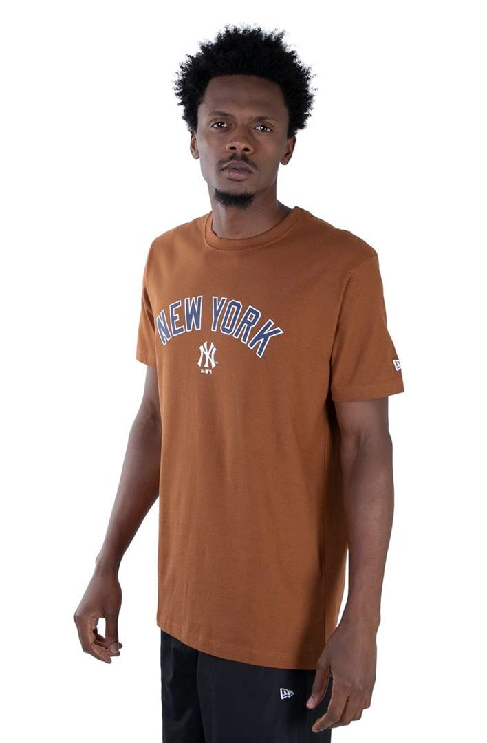Camiseta NEW ERA MBL New York Yankees Marrom - NewSkull