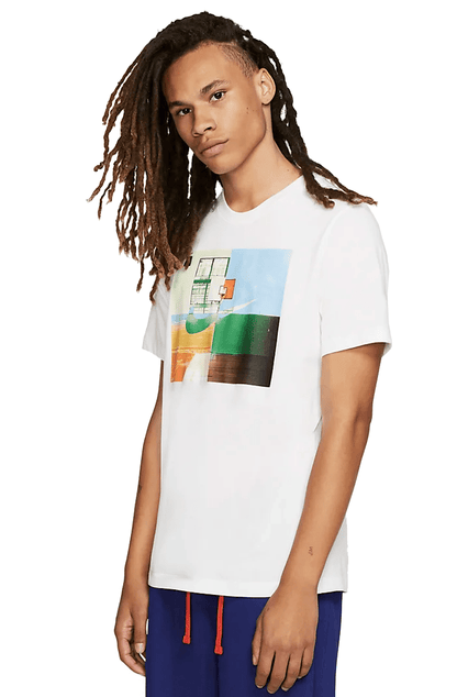 Camiseta NIKE Dri - Fit Basketball Branca - NewSkull
