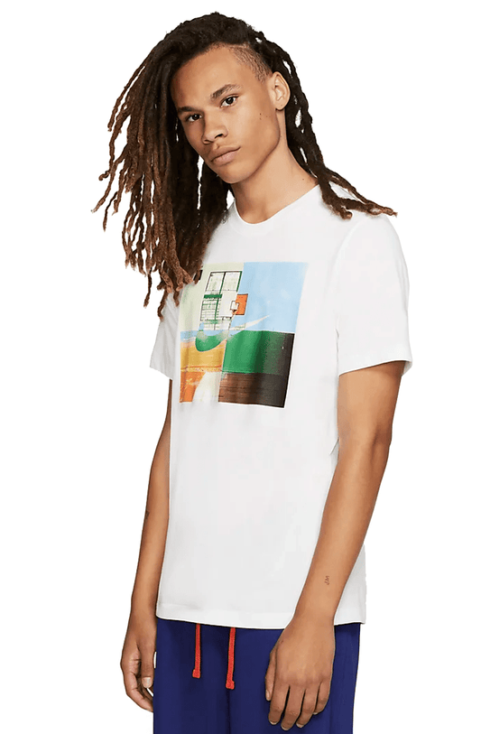 Camiseta NIKE Dri - Fit Basketball Branca - NewSkull
