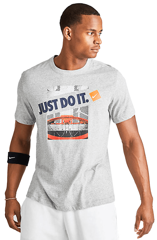 Camiseta NIKE Dri - FIT Cinza - NewSkull