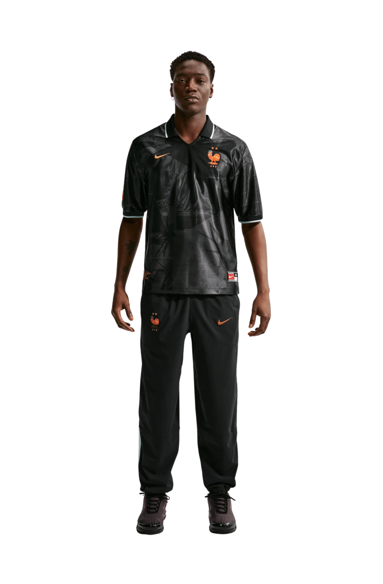 Camiseta Nike França Dri-FIT Energy Masculino Preto - NewSkull