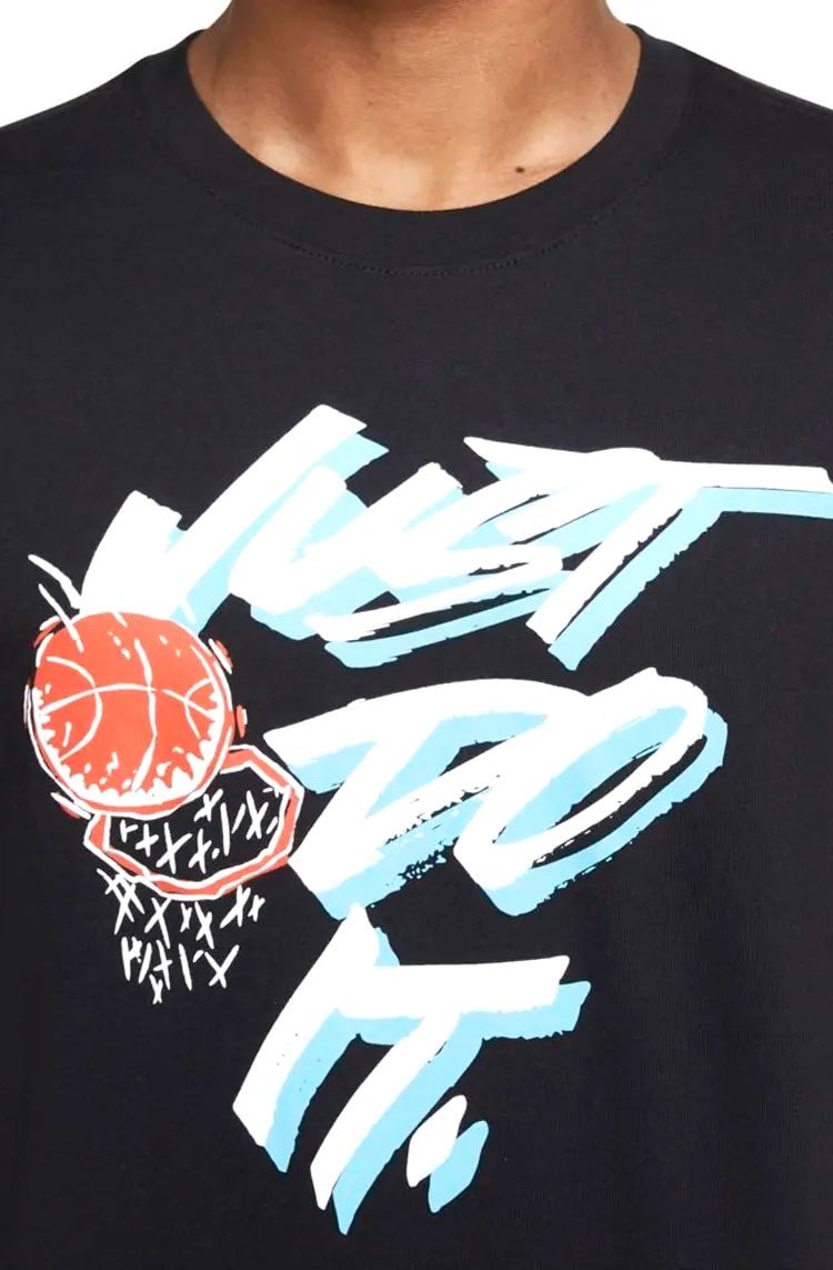 Camiseta Nike Just Do It Preto/Azul - NewSkull