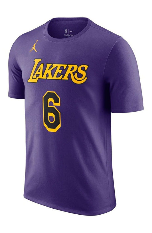 Camiseta Nike Los Angeles Lakers Roxo/Amarelo - NewSkull
