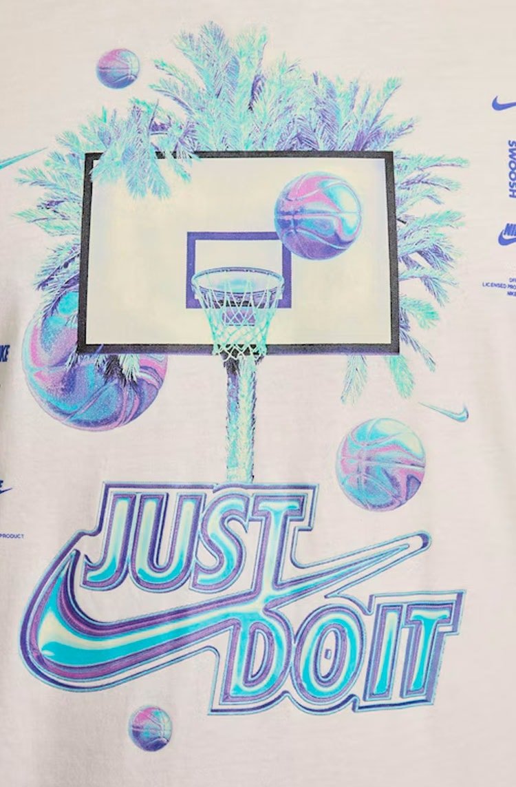 Camiseta Nike Masculina Photo Branco - NewSkull