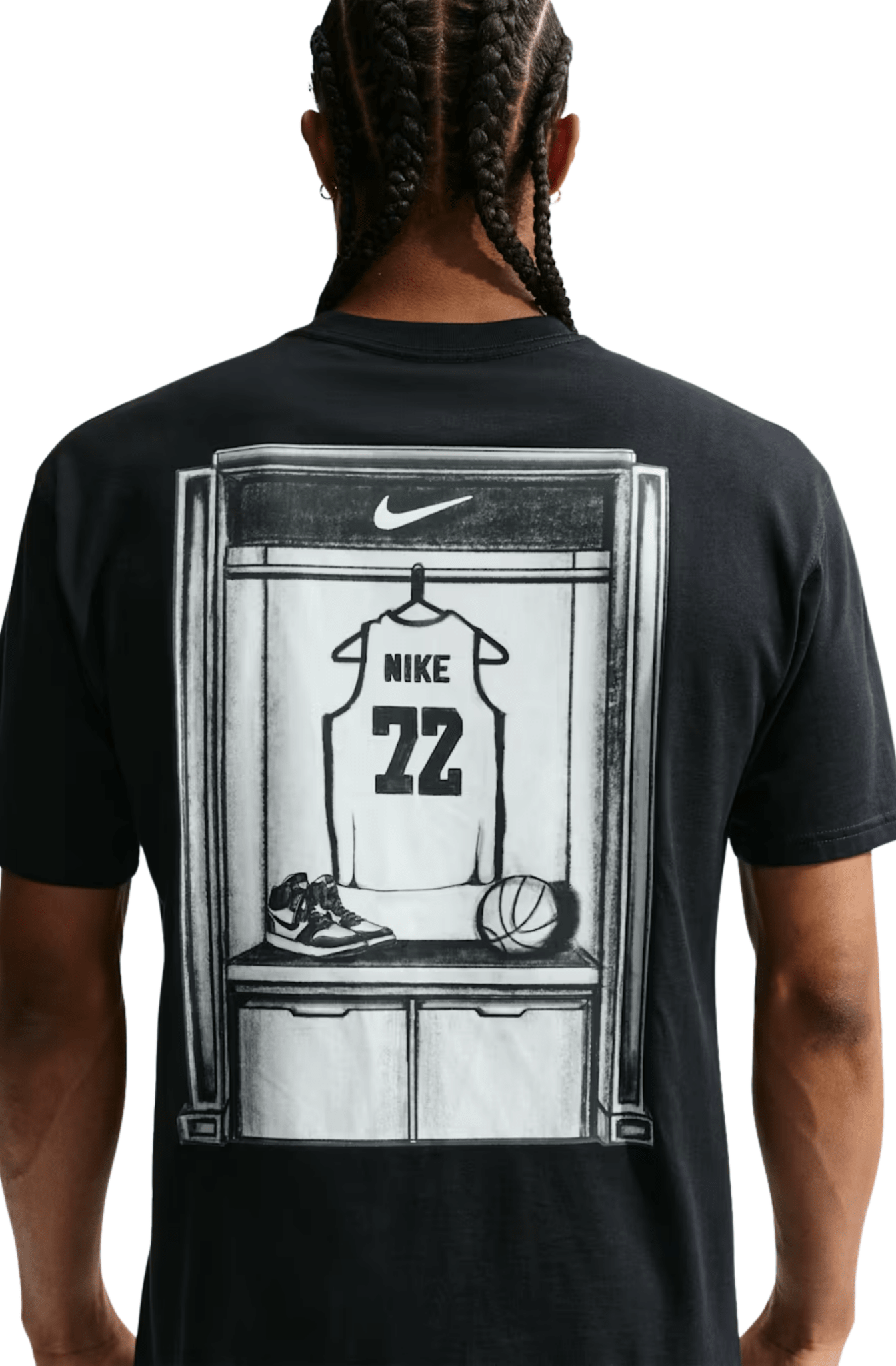 Camiseta Nike OC Locker Masculina Preto - NewSkull