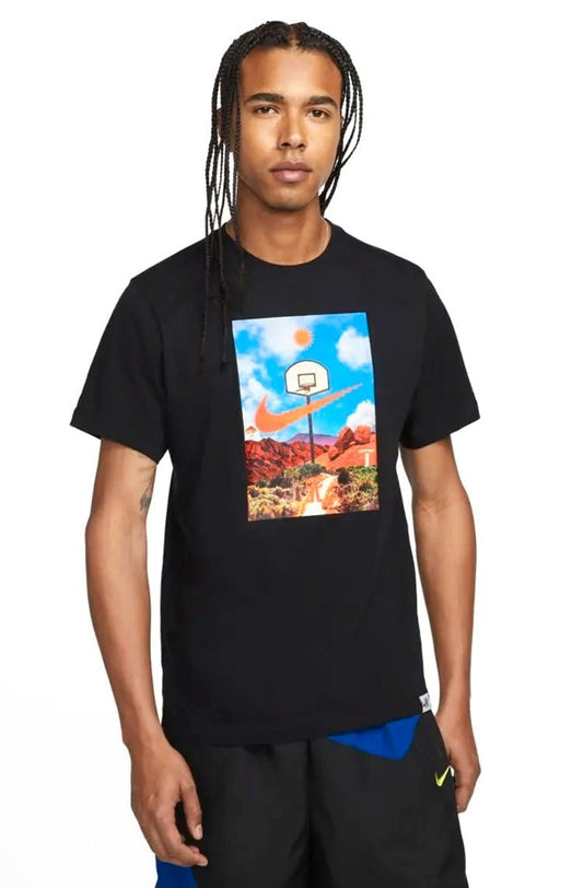 Camiseta Nike Preto/Azul - NewSkull