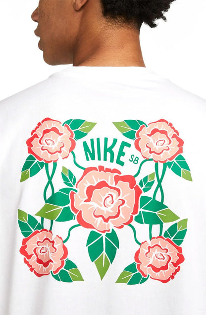 Camiseta Nike SB Branco/Verde - NewSkull