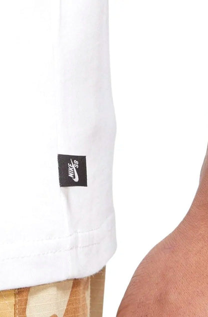 Camiseta Nike SB Masculina Branco/Preto - NewSkull