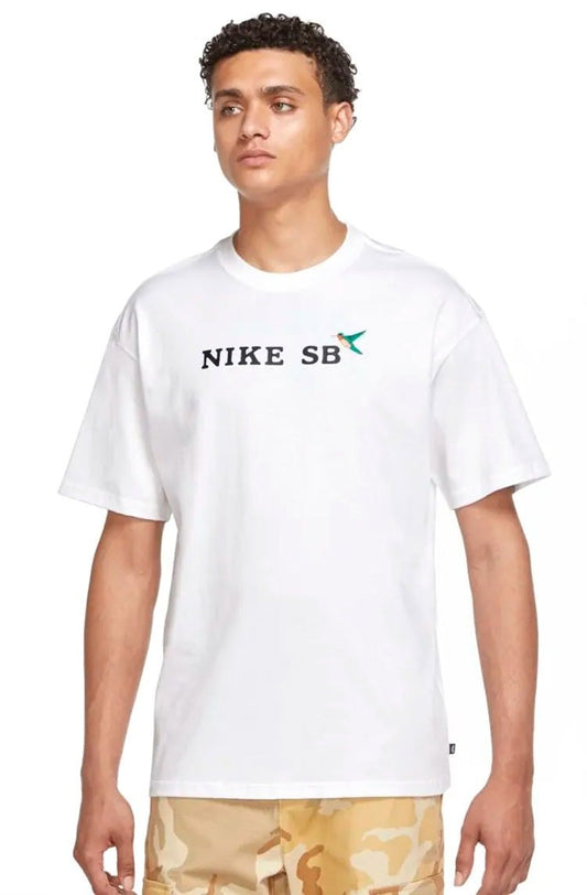 Camiseta Nike SB Masculina Branco/Preto - NewSkull