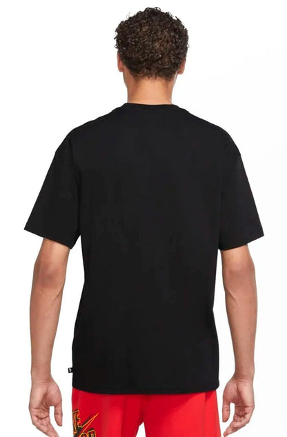 Camiseta Nike SB Preto/Laranja - NewSkull