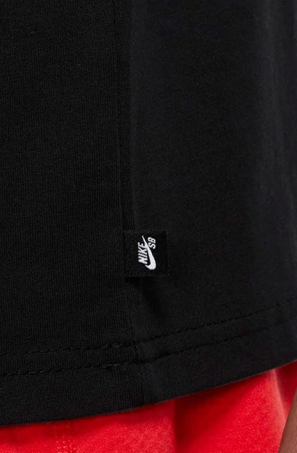 Camiseta Nike SB Preto/Laranja - NewSkull