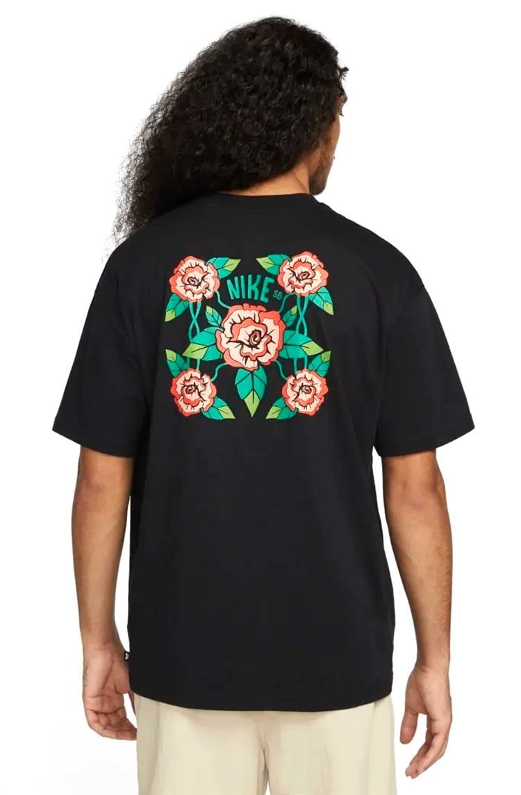 Camiseta Nike SB Preto/Verde - NewSkull