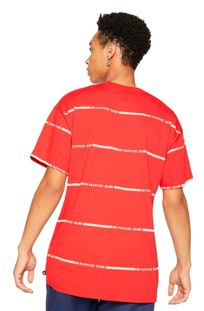 Camiseta Nike SB Sb Tee On Deck Vermelha - NewSkull