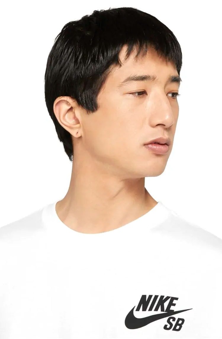 Camiseta Nike SB Tee Masculina Branco/Preto - NewSkull