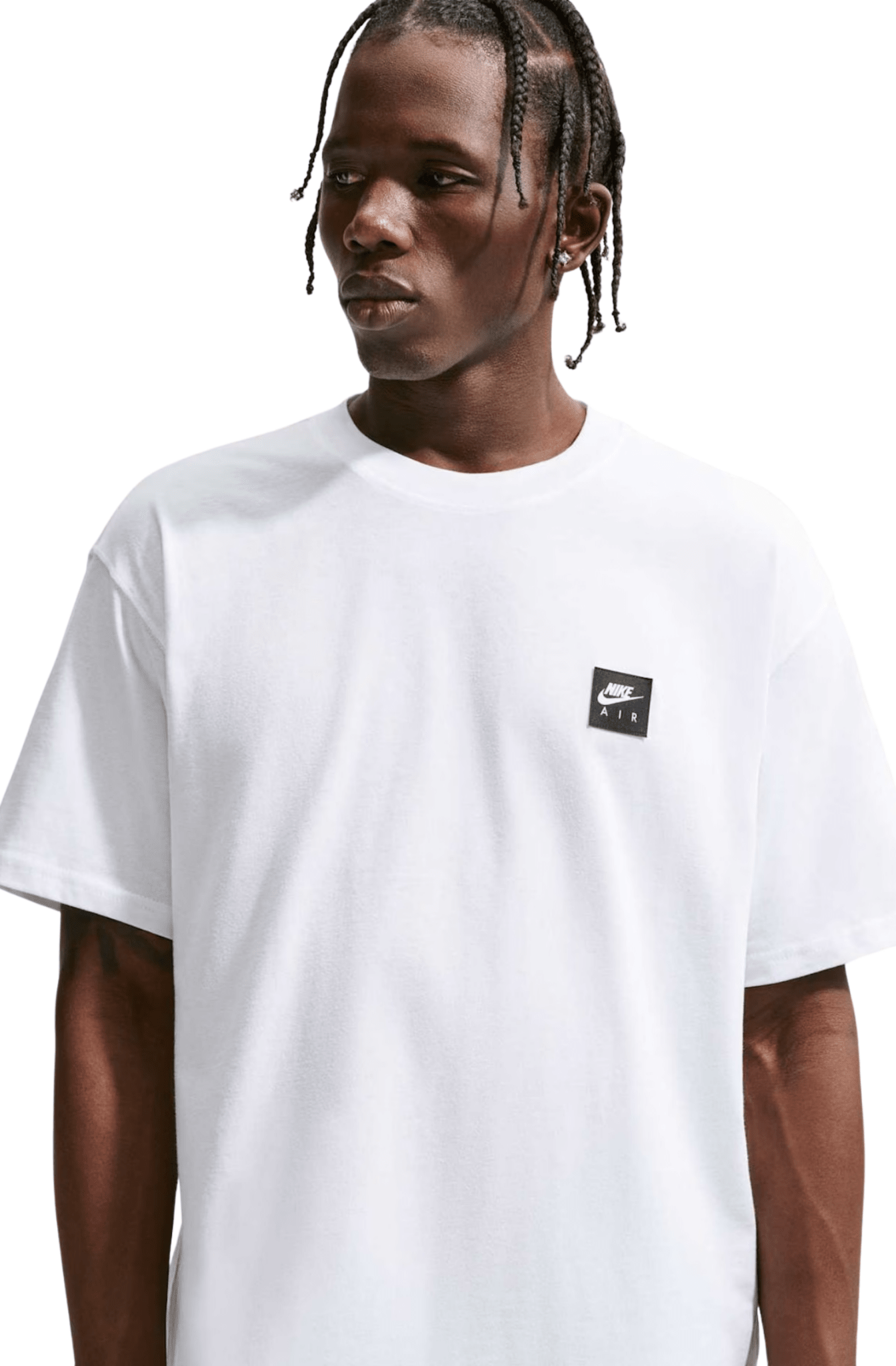 Camiseta Nike Sportswear Air Box Unissex Branco - NewSkull