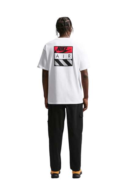 Camiseta Nike Sportswear Air Box Unissex Branco - NewSkull