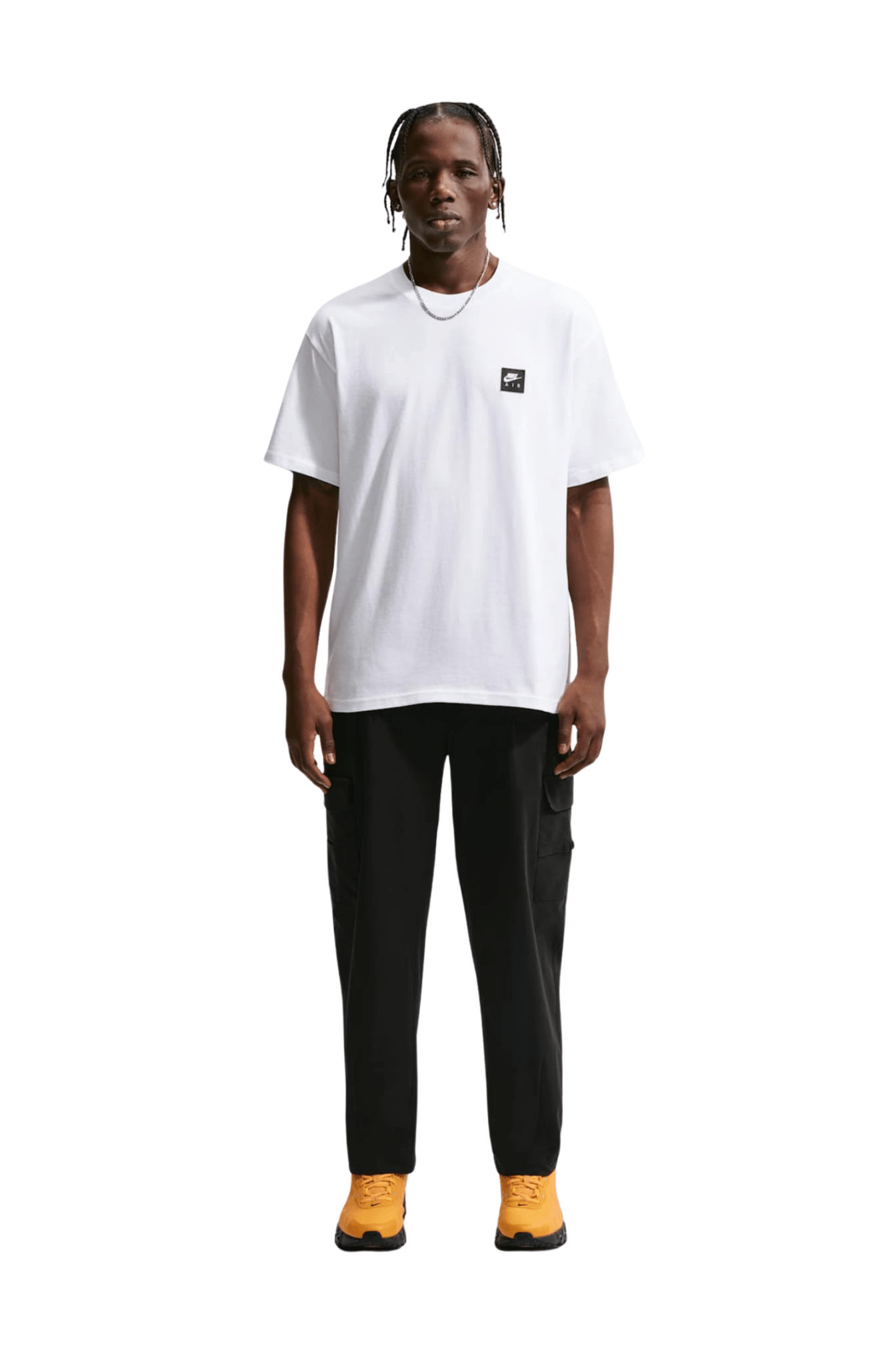 Camiseta Nike Sportswear Air Box Unissex Branco - NewSkull