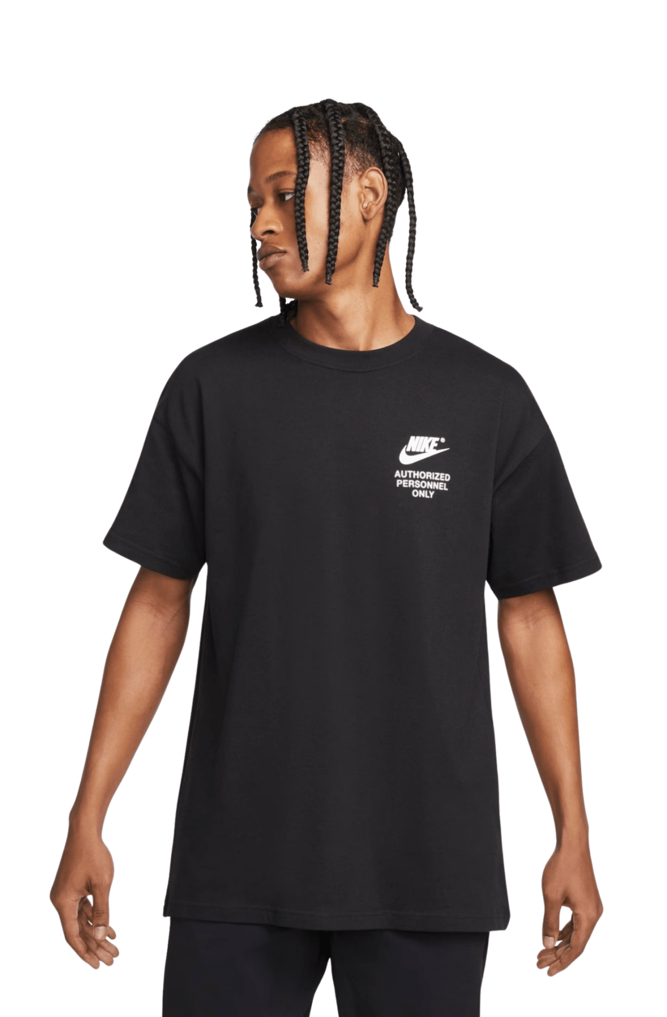 Camiseta Nike Sportswear Authorized Masculino Preto - NewSkull
